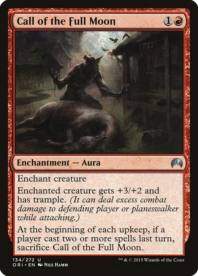 Call of the Full Moon 134/272 (Magic Origins) 