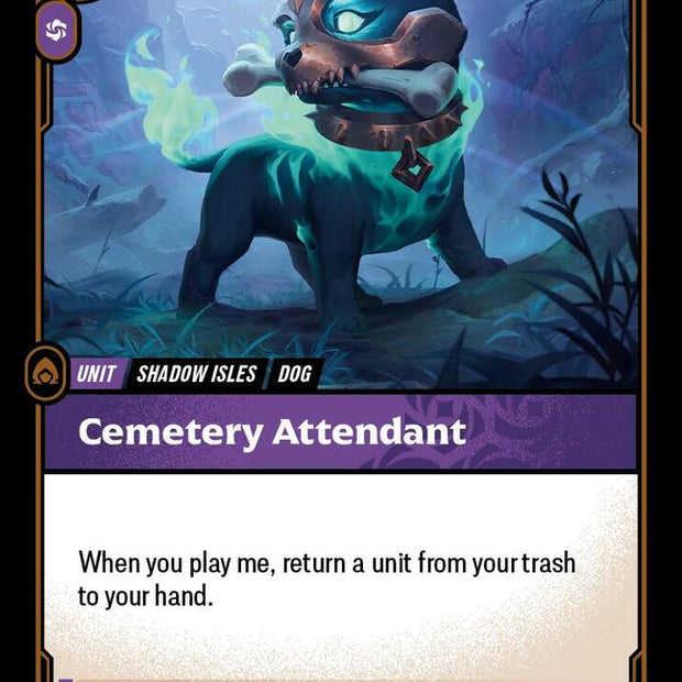 Cemetery Attendant (Origins) 