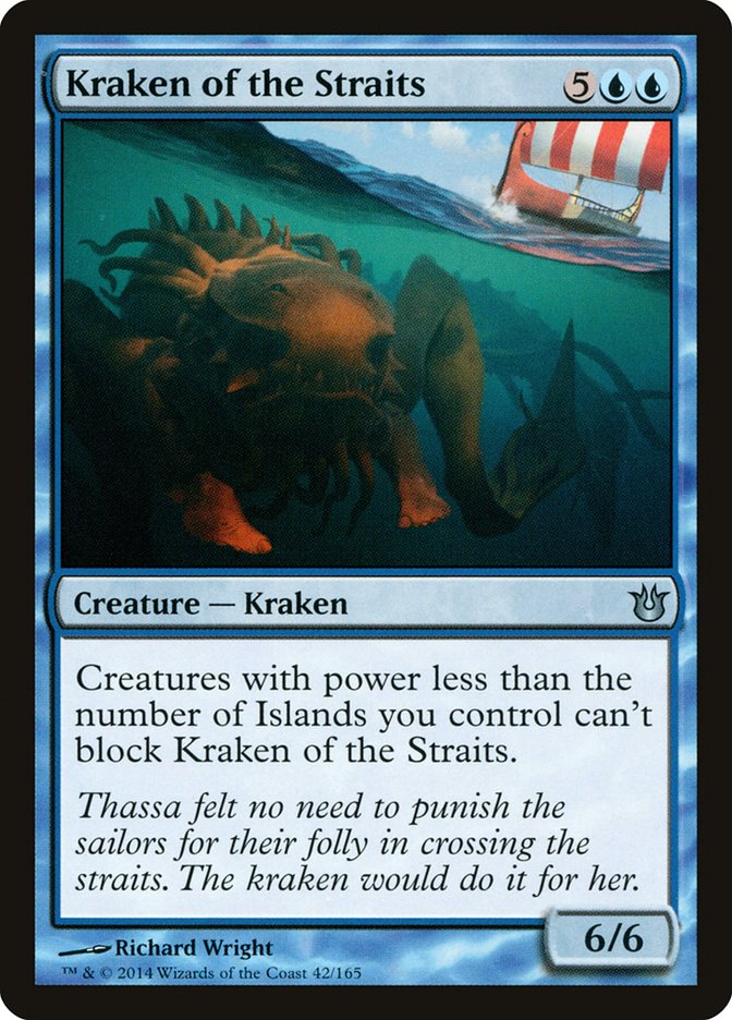 Kraken of the Straits 42/165 (Born of the Gods) 
