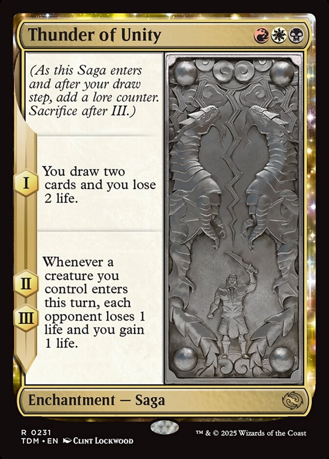 Thunder of Unity 231/291 (Tarkir: Dragonstorm) 