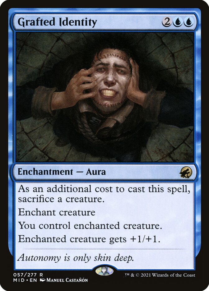 Grafted Identity 57/277 (Innistrad: Midnight Hunt) 