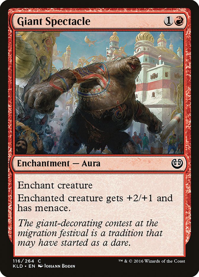 Giant Spectacle 116/264 (Kaladesh) 