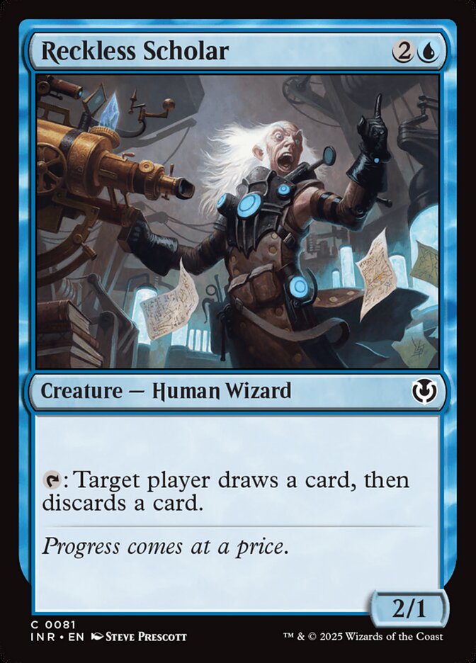 Reckless Scholar 81/287 (Innistrad Remastered) 