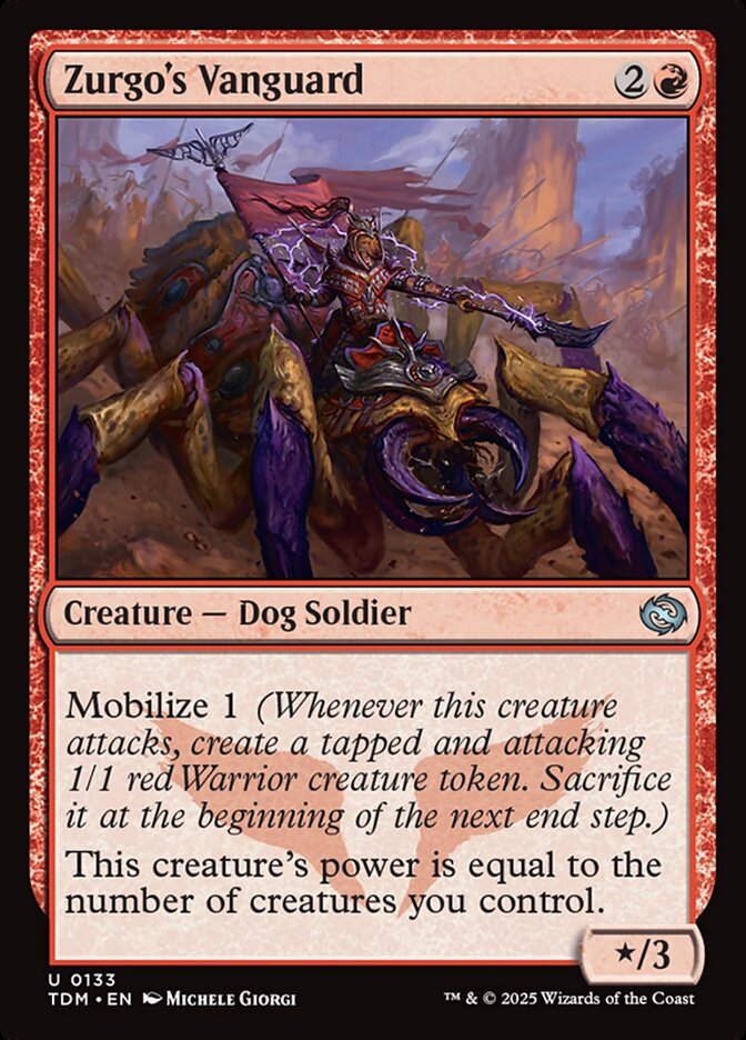 Zurgo's Vanguard 133/291 (Tarkir: Dragonstorm) 