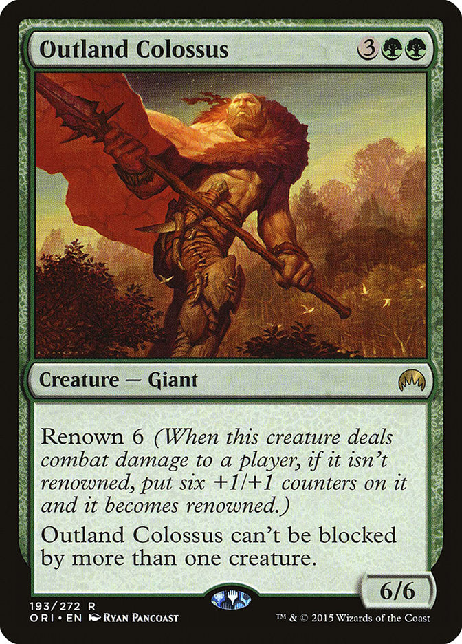 Outland Colossus 193 (Magic Origins) 