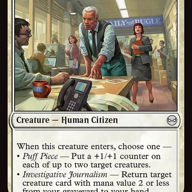 Daily Bugle Reporters 6/198 (Marvel's Spider-Man) 