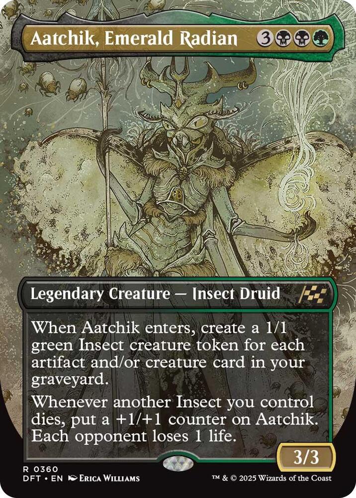Aatchik, Emerald Radian 360 (Aetherdrift)  - Borderless