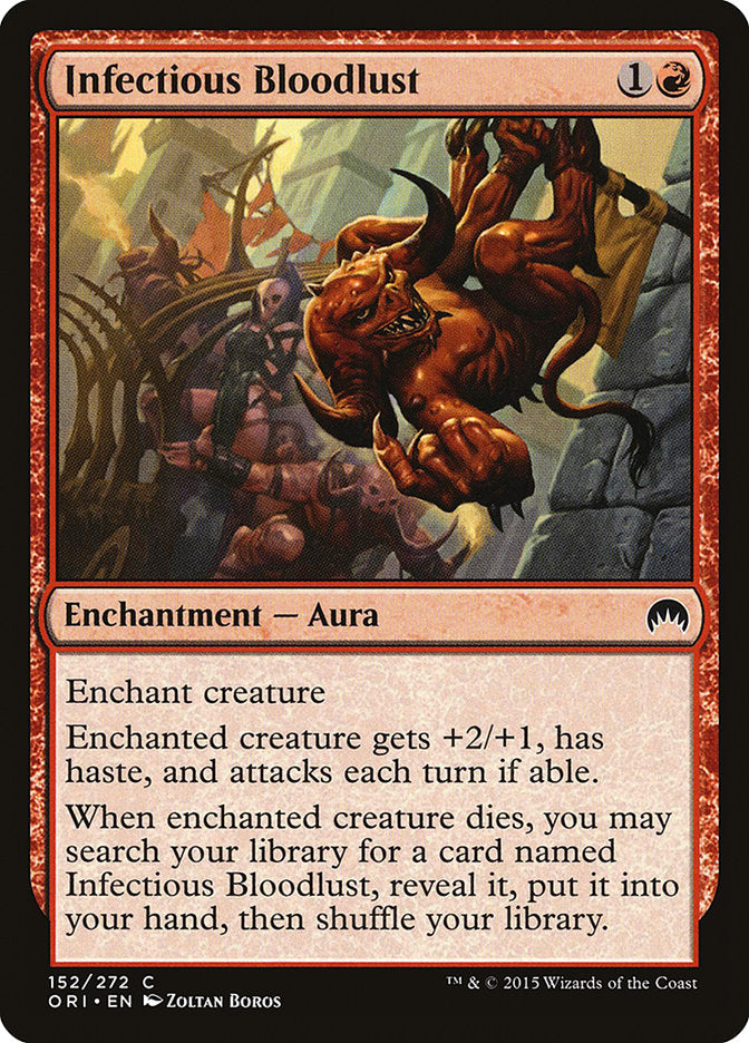 Infectious Bloodlust 152/272 (Magic Origins) 