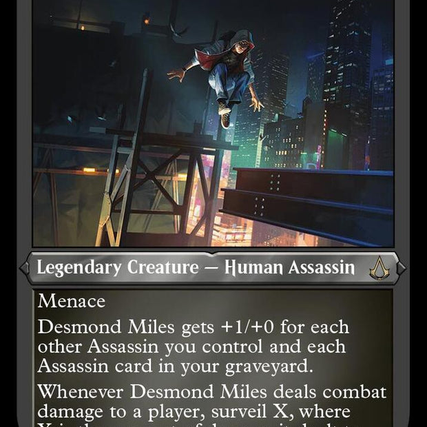 Desmond Miles 202 (Universes Beyond: Assassin's Creed)  - Etched Foil