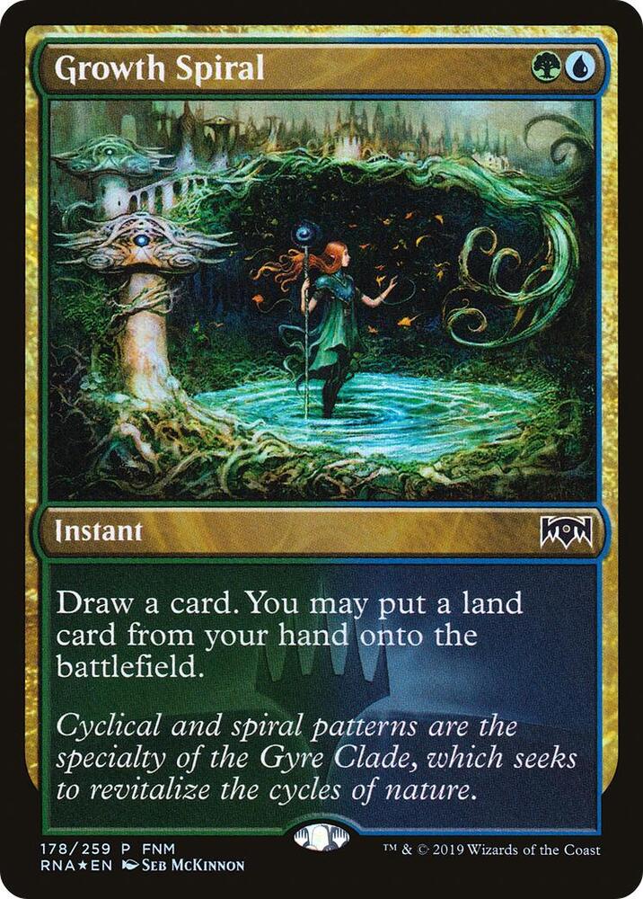 Growth Spiral 178 (FNM Promos)  - Foil
