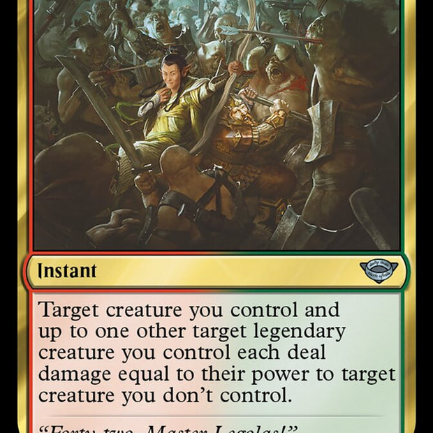 Friendly Rivalry 204/281 (Universes Beyond: The Lord of the Rings: Tales of Middle-earth) 