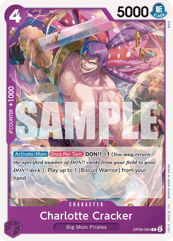 Charlotte Cracker OP08-064 (Two Legends) 