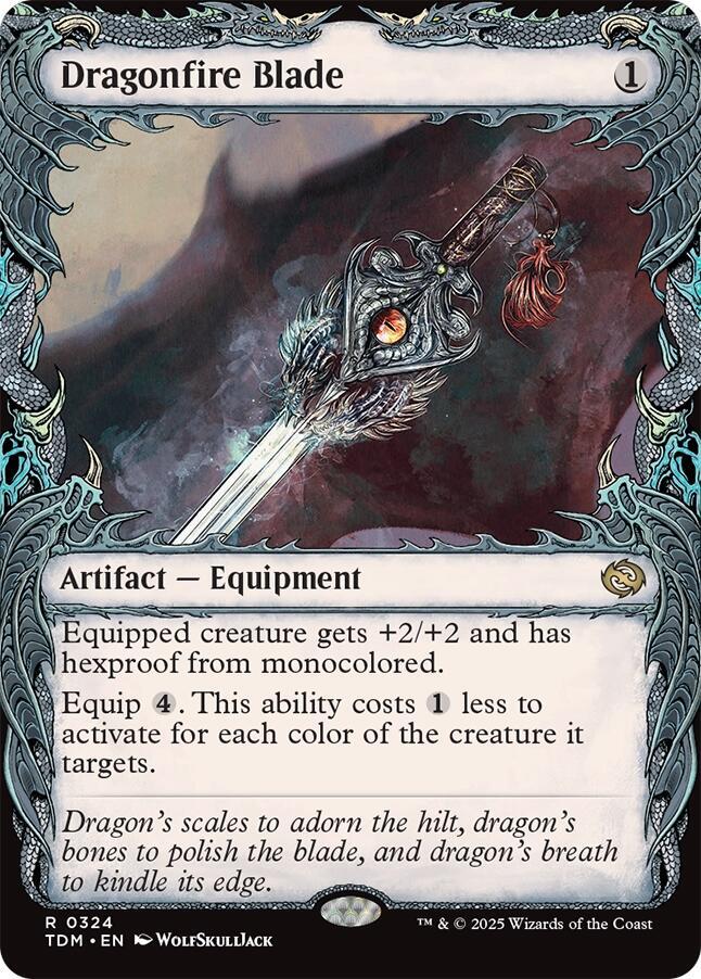 Dragonfire Blade 324/291 (Tarkir: Dragonstorm)  - Showcase
