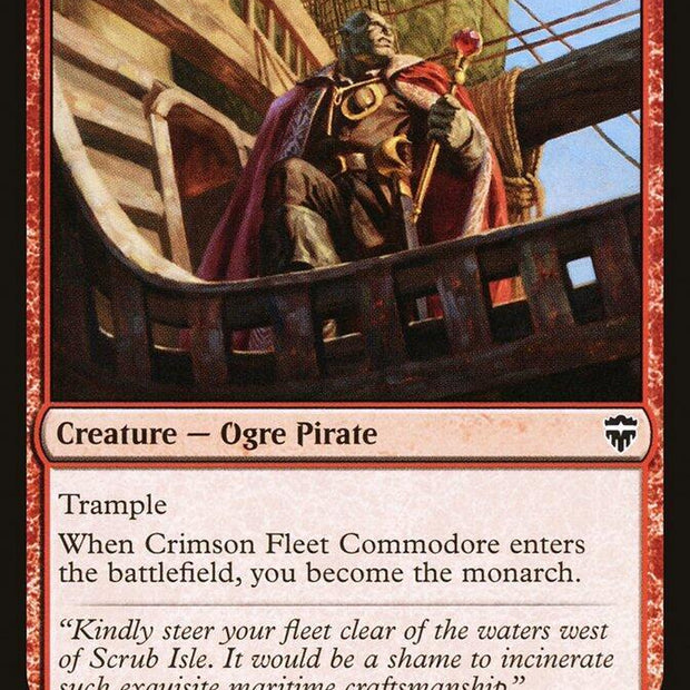 Crimson Fleet Commodore 171/361 (Commander Legends) 