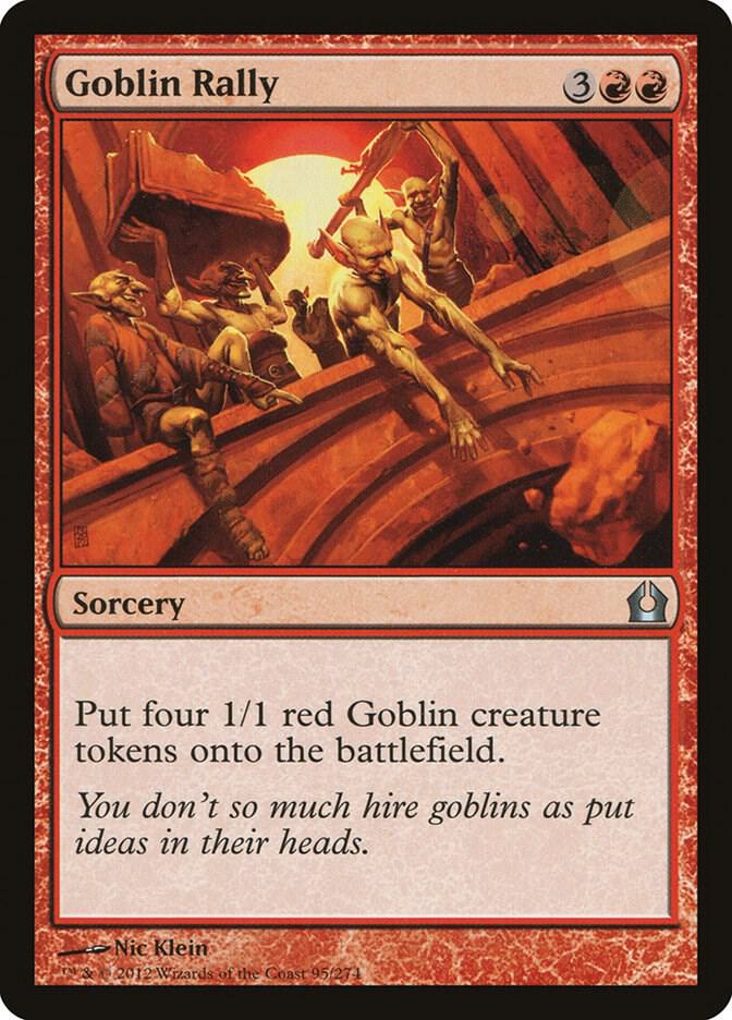 Goblin Rally 95 (Return to Ravnica) 