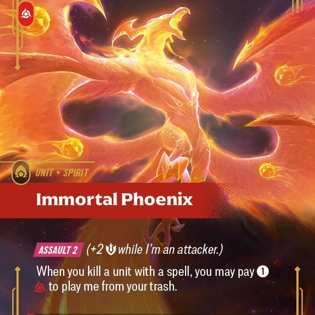 Immortal Phoenix 37/298 (Origins)  - Foil