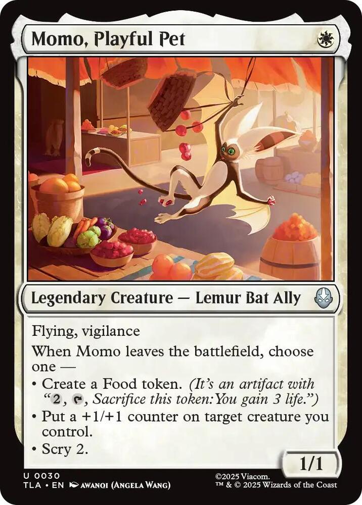Momo, Playful Pet 30 (Avatar: The Last Airbender)  - Foil