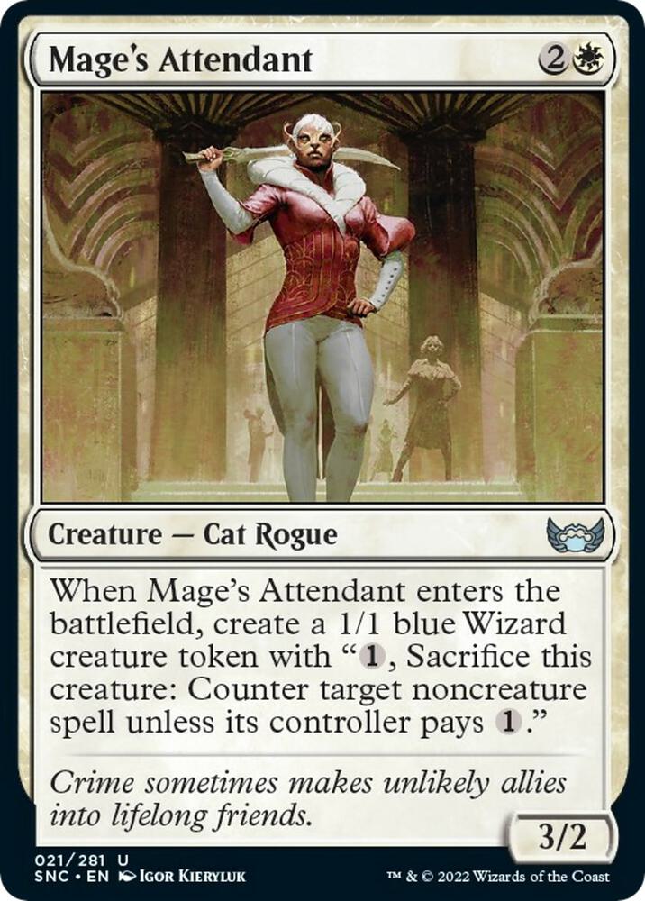 Mages Attendant 21/281 (Streets of New Capenna) 