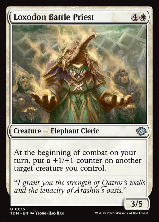 Loxodon Battle Priest 15/291 (Tarkir: Dragonstorm) 