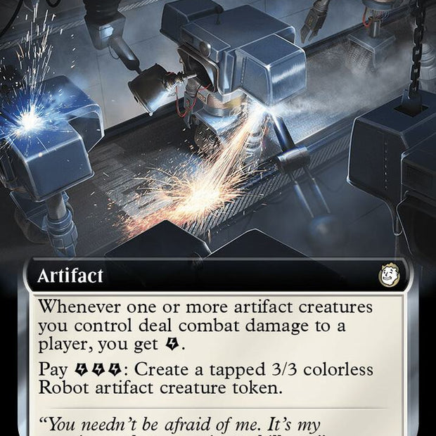 Automated Assembly Line Extended Art 363 (Universes Beyond: Fallout)  - Foil