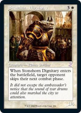 Stonehorn Dignitary 304/289 (Time Spiral: Remastered) 