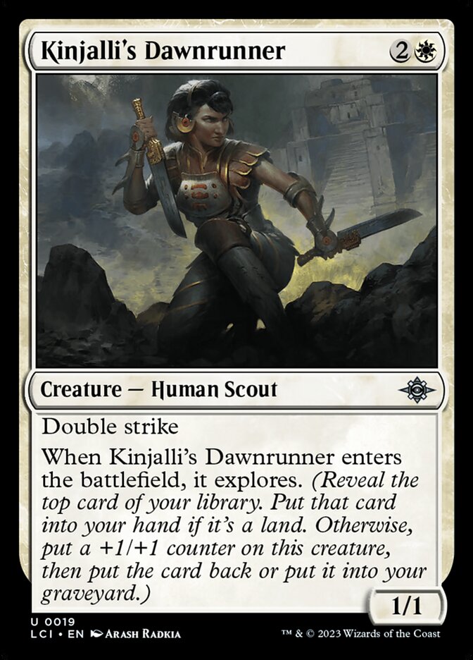 Kinjalli's Dawnrunner 19/291 (The Lost Caverns of Ixalan) 