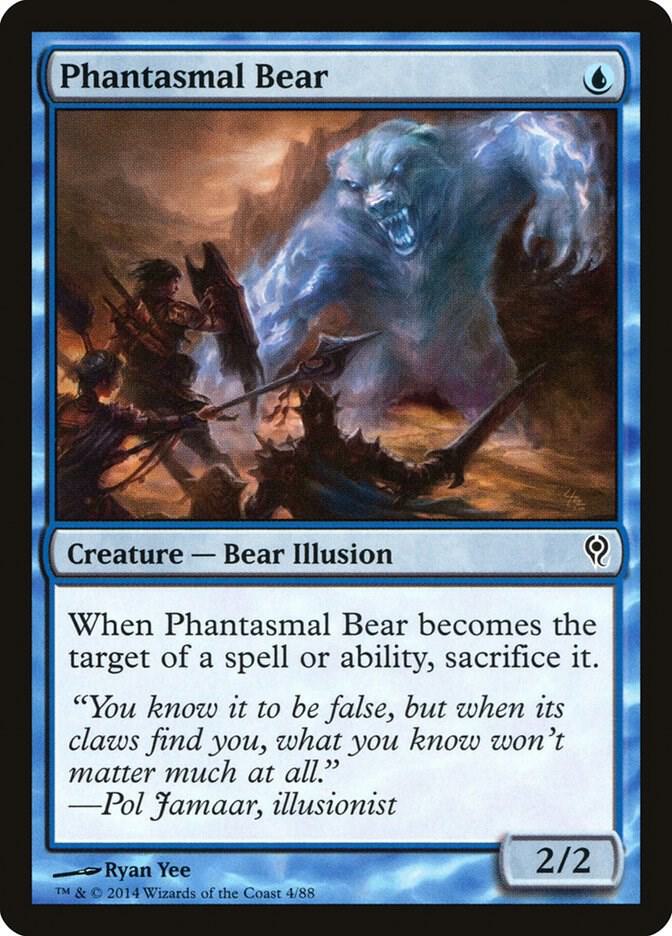 Phantasmal Bear 4/88 (Duel Decks: Jace vs. Vraska) 