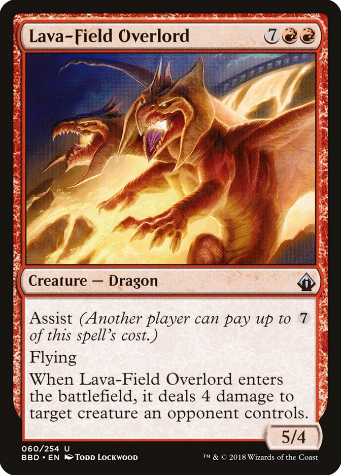 Lava-Field Overlord 60/254 (Battlebond) 