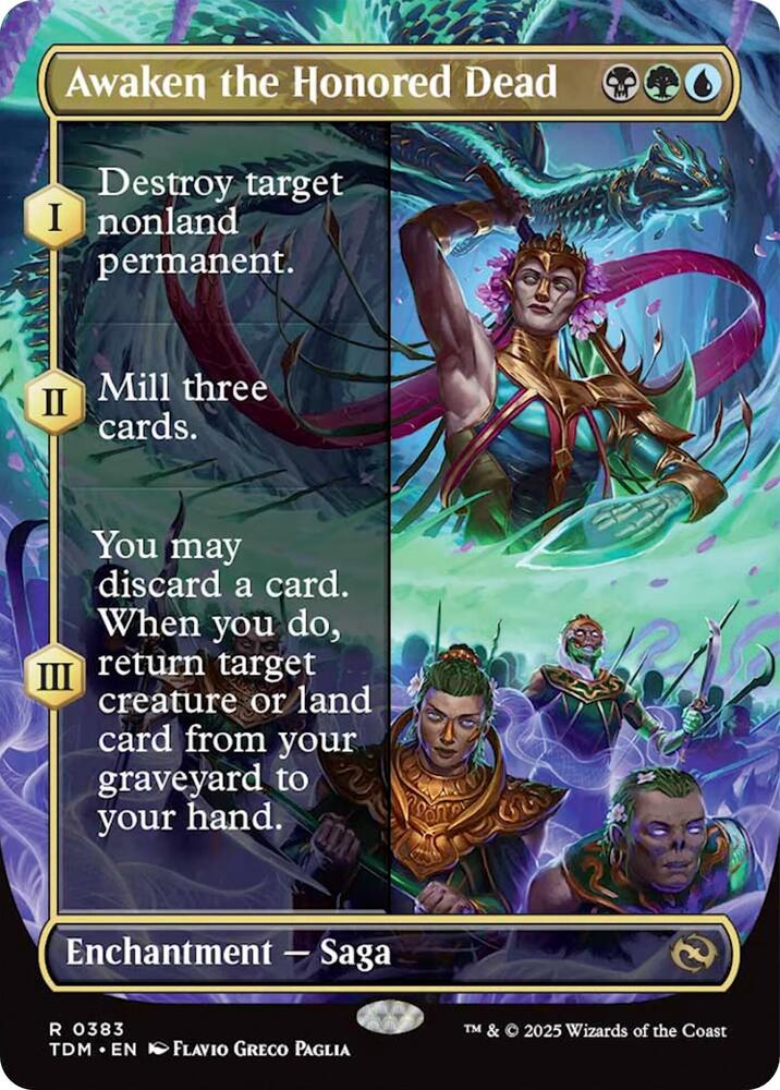 Awaken the Honored Dead 383 (Tarkir: Dragonstorm) 