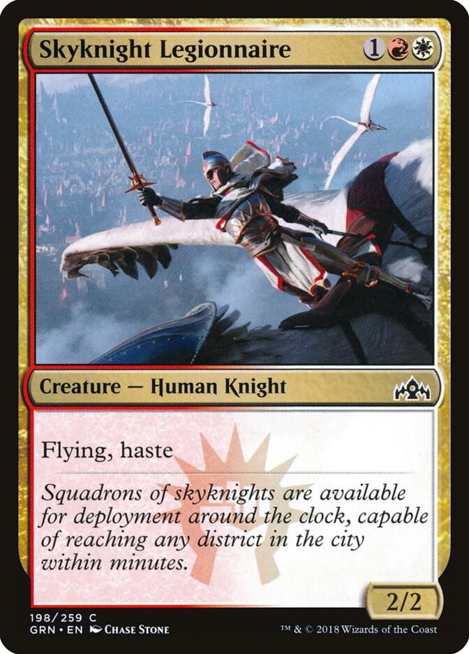 Skyknight Legionnaire 198/259 (Guilds of Ravnica)  - Foil