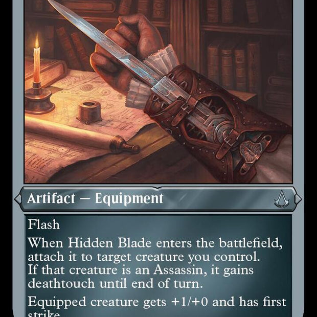 Hidden Blade 257 (Universes Beyond: Assassin's Creed)  - Etched Foil