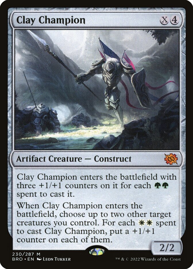 Clay Champion 230/287 (The Brothers' War) 