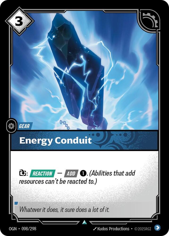 Energy Conduit 98/298 (Origins)  - Foil