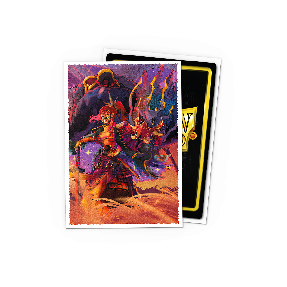 Dragon Shield: Japanese Size 60ct Art Sleeves - The Fallen (Matte)