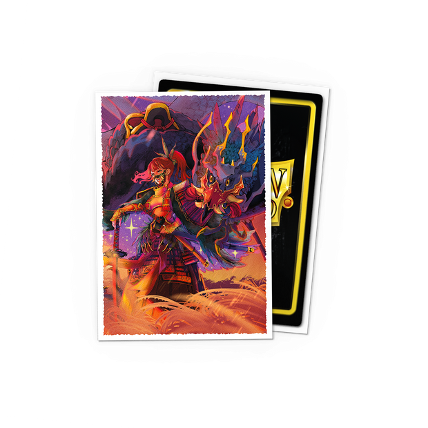 Dragon Shield: Japanese Size 60ct Art Sleeves - The Fallen (Matte)
