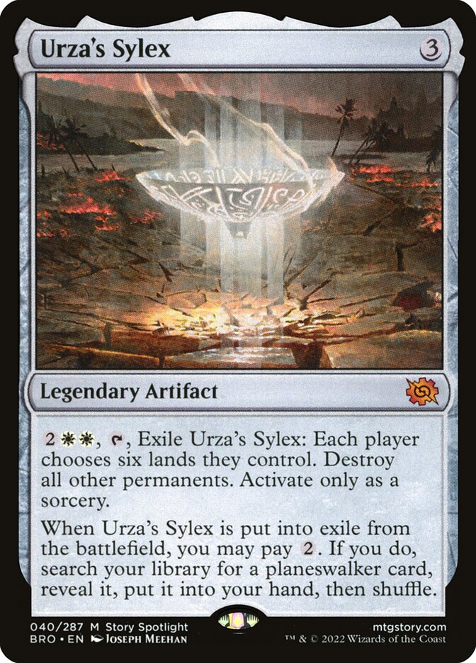 Urza's Sylex 40/287 (The Brothers' War)  - Foil