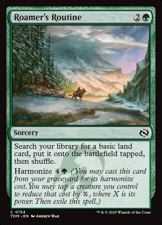 Roamer's Routine (Tarkir: Dragonstorm) 