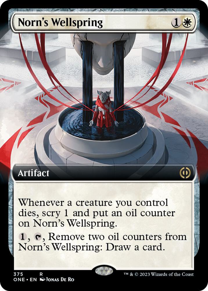 Norn's Wellspring 375/271 (Phyrexia: All Will Be One)  - Extended Art