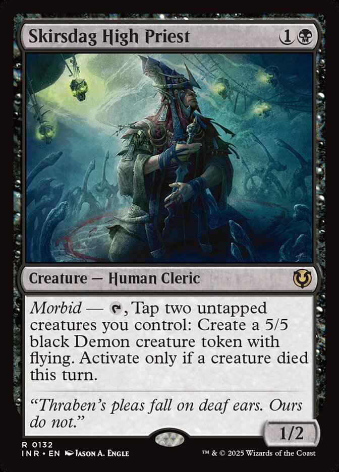 Skirsdag High Priest 132 (Innistrad Remastered)  - Foil