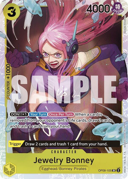 Jewelry Bonney OP08-105 (Two Legends)  - Foil