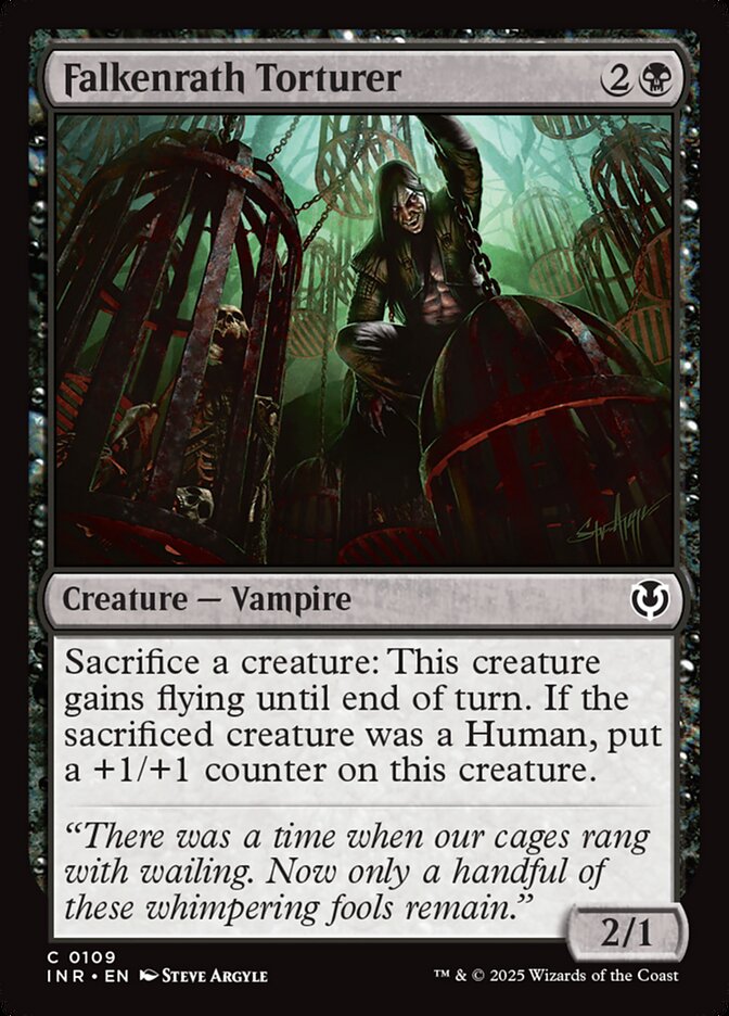 Falkenrath Torturer 109/287 (Innistrad Remastered) 