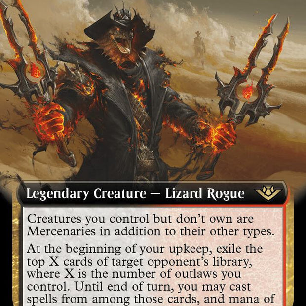 Laughing Jasper Flint 355 (Outlaws of Thunder Junction)  - Extended Art Foil