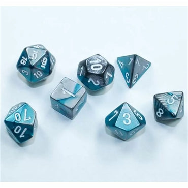 CHX 20656 Gemini Mini Steel-Teal/White 7-Die Set