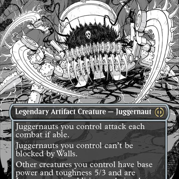 Graaz, Unstoppable Juggernaut 334/271 (Phyrexia: All Will Be One)  - Borderless