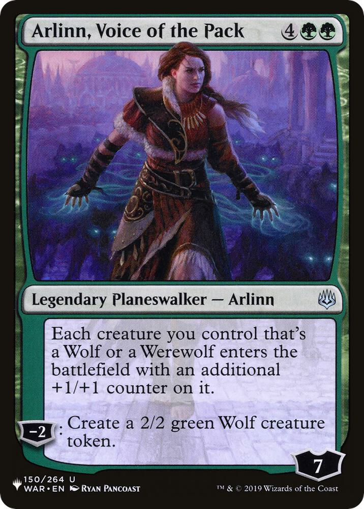 Arlinn Voice of the Pack (The List Reprints) 
