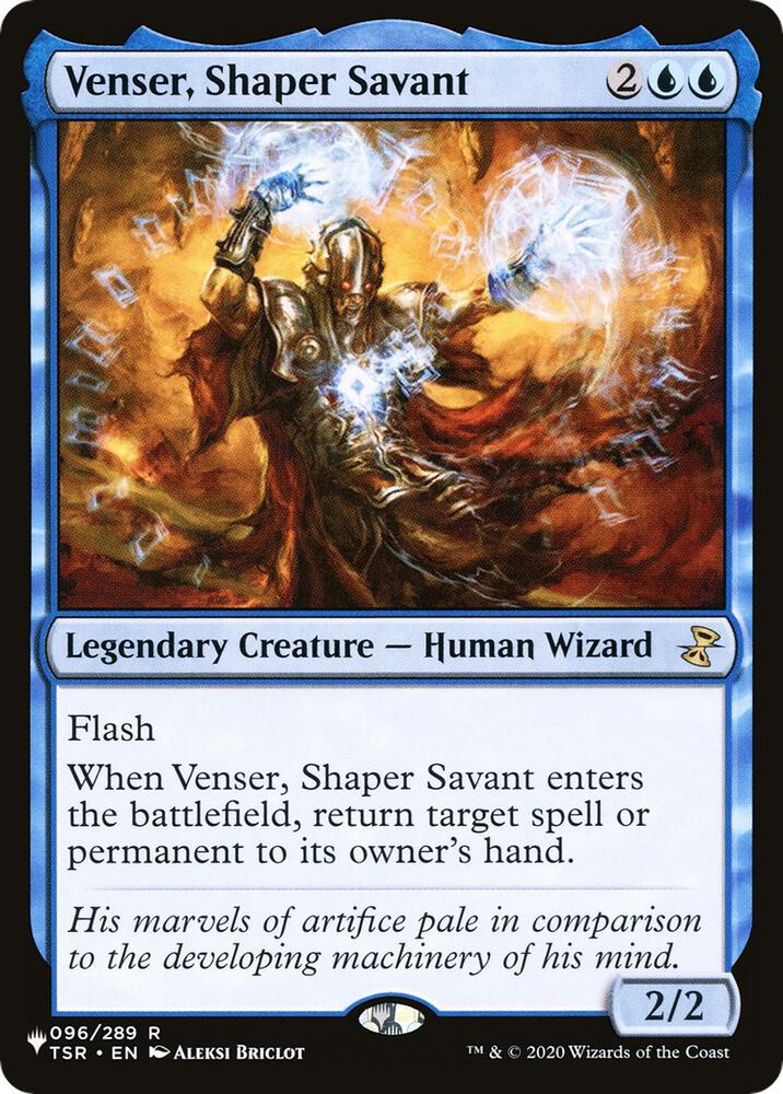 Venser Shaper Savant 096/289 (The List Reprints) 