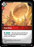 Sun Disc 21/298 (Origins)  - Foil
