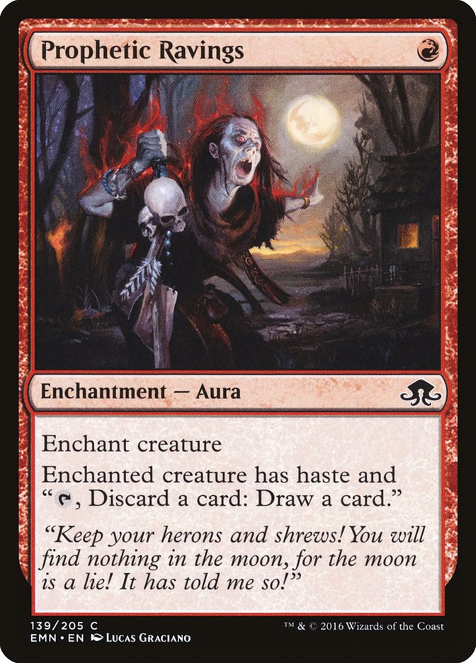 Prophetic Ravings 139/205 (Eldritch Moon) 