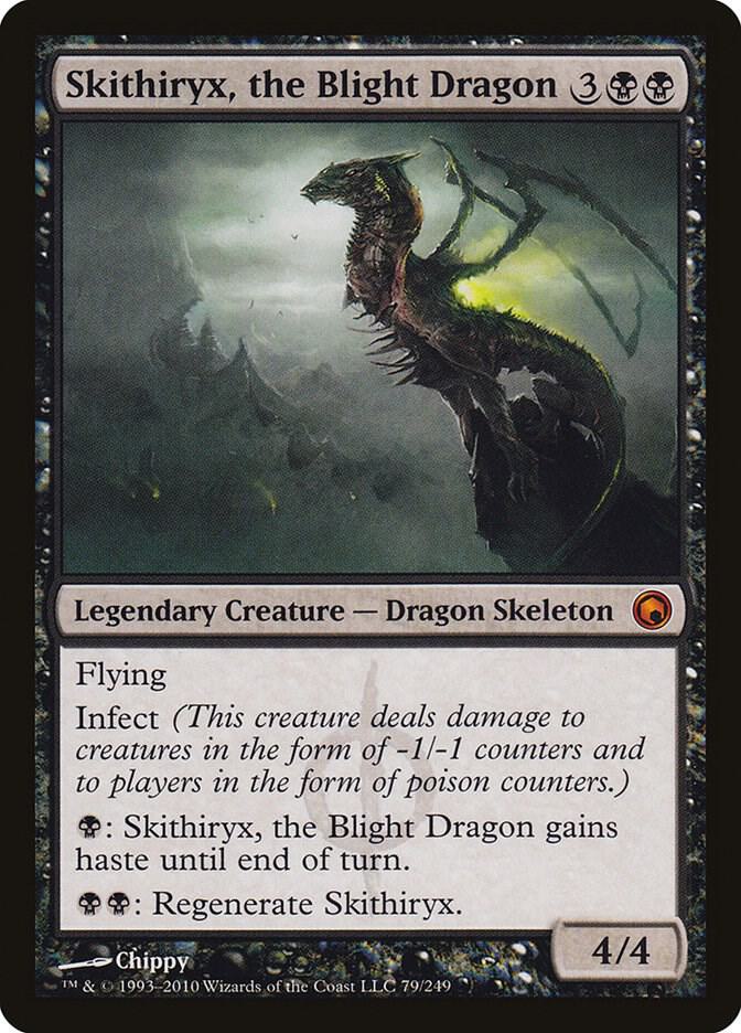 Skithiryx, the Blight Dragon 79/249 (Scars of Mirrodin) 
