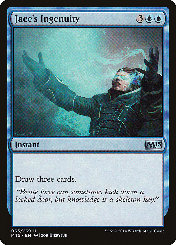 Jace's Ingenuity 63/269 (Magic 2015 (M15)) 
